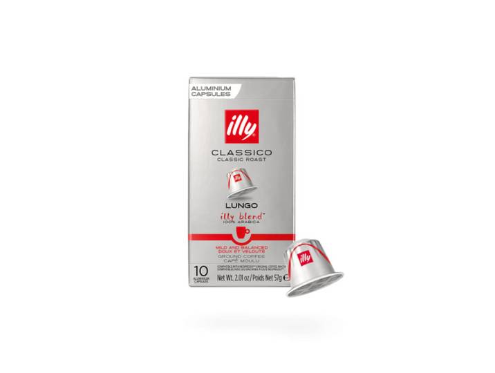 Illy Lungo Classico Kaffeekapseln für Nespresso®-Maschinen, 10 Stk.