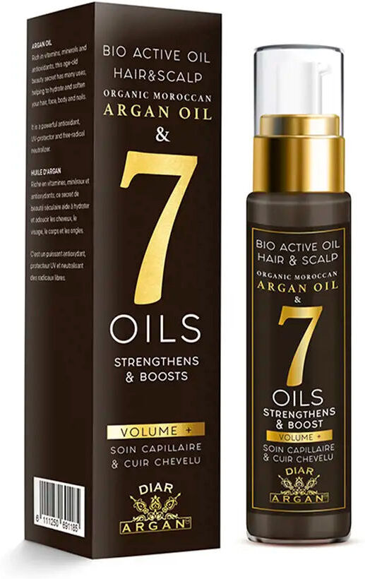 Diar Argan Masque Cheveux Nourrissant argan pur et sept huiles essentielles 50 ml
