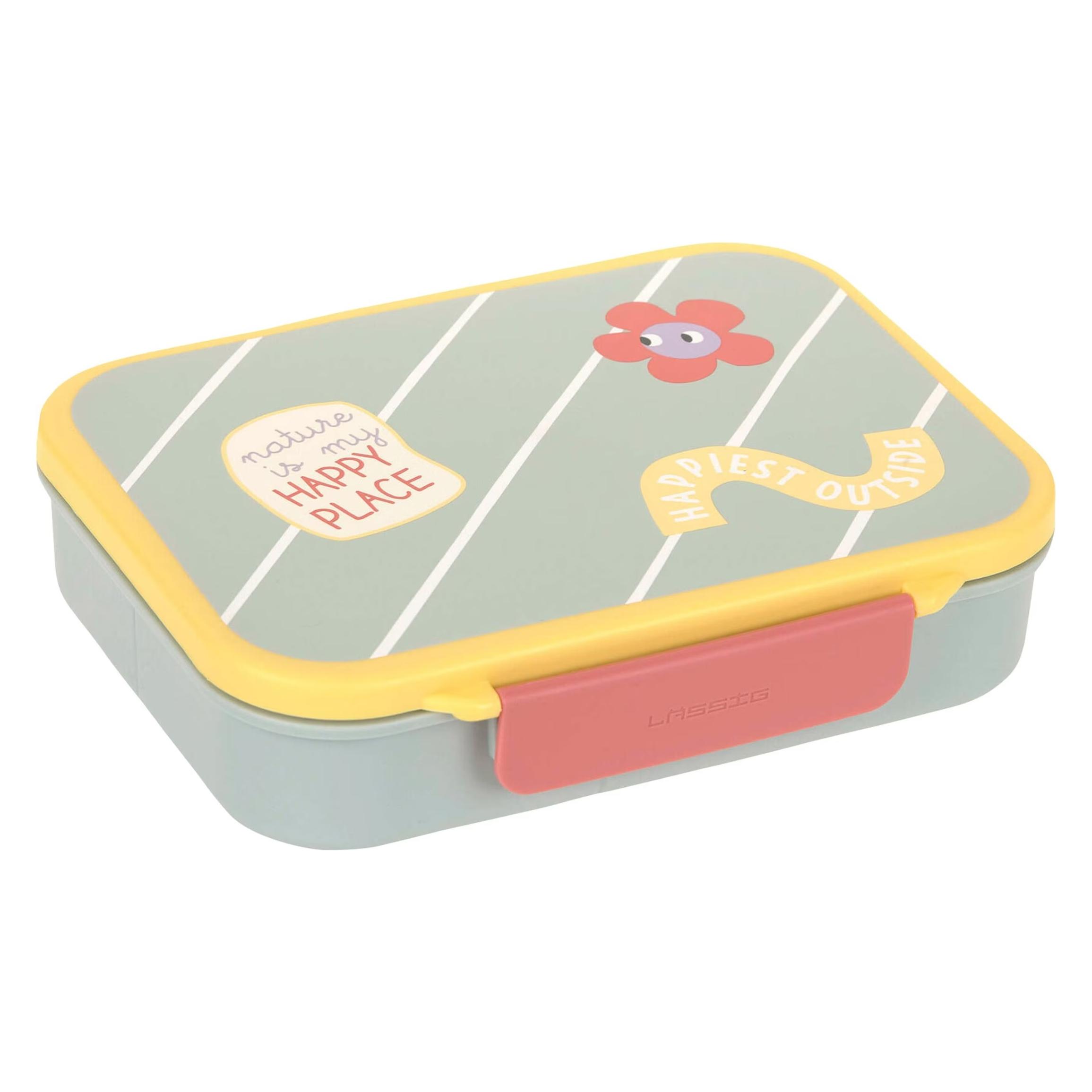 Lässig Lassig Lunchbox Bento z przegródkami Happy Trails Flower (12100157050)