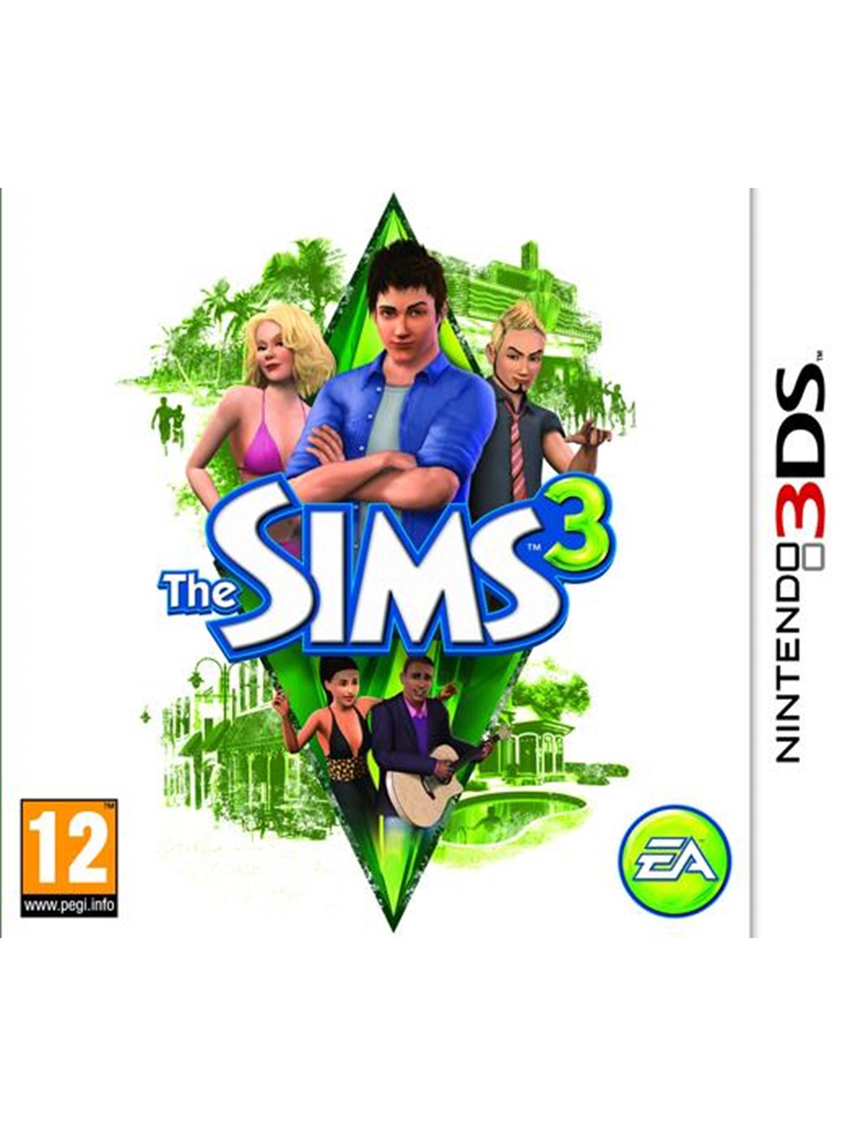 The Sims 3 - Nintendo 3DS - Virtual Life - PEGI 12
