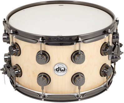 DW "Satin Oil 14"x08" Snare BN" Natur