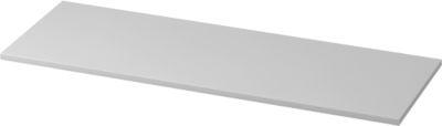 Abdeckplatte TOPAS LINE, für Regale und Schränke, B 1205 mm, lichtgrau
