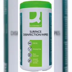 Q-Connect® KF19044 Reinigungstücher Desinfizierend - 100 Stück