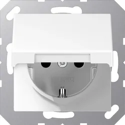Jung SCHUKO Steckdose A 1520 NKL WW A1520NKLWW