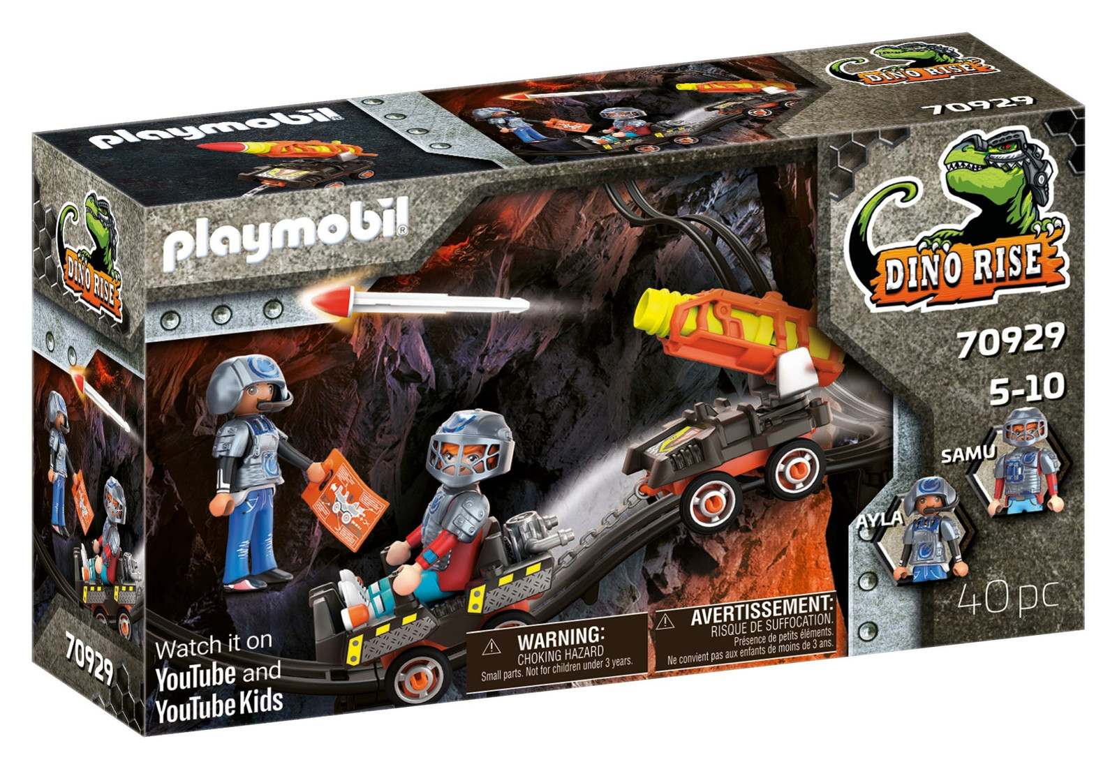 Playmobil Dino Mine Raketenkaart