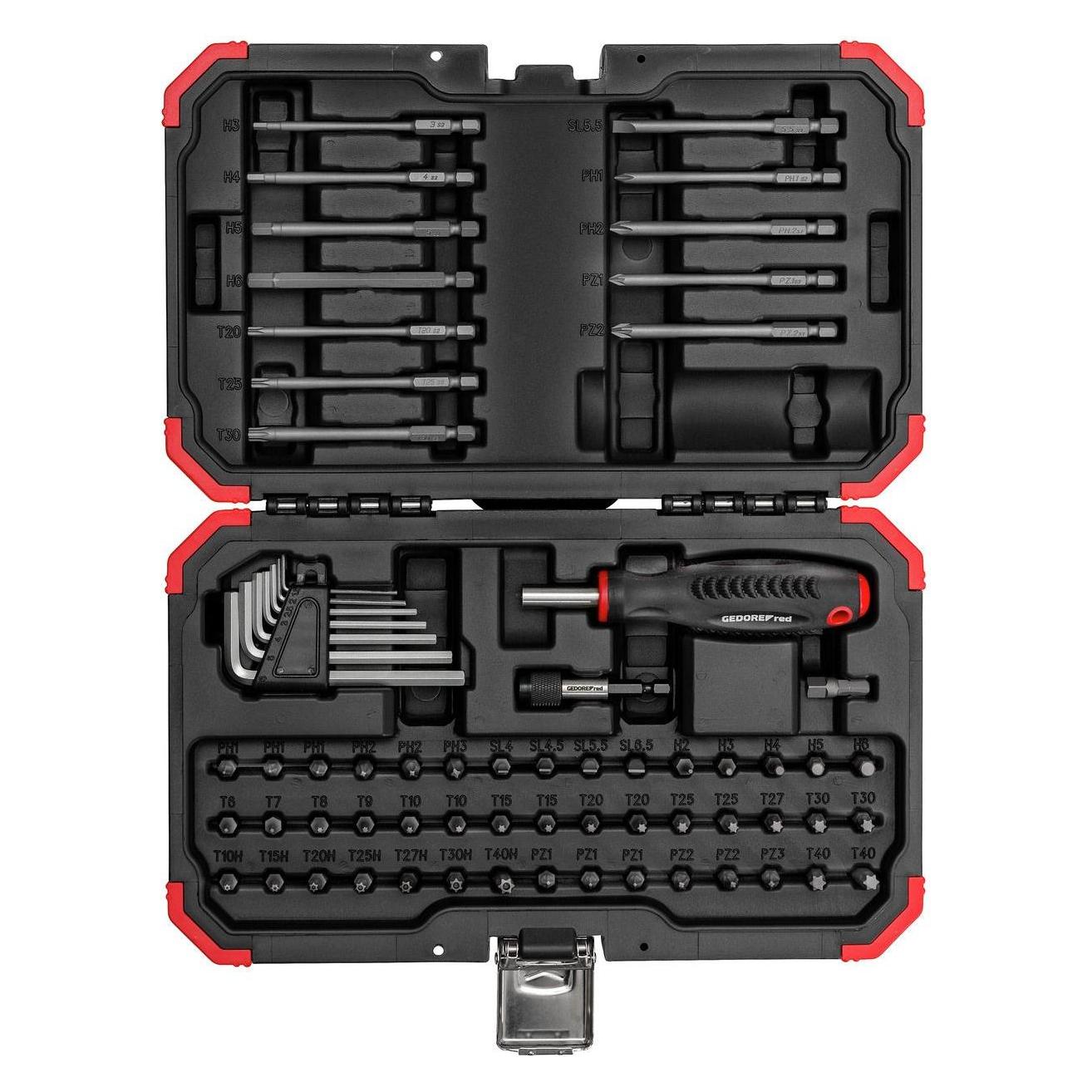 Gedore Bit-Satz 1/4 67tlg BMC (R33003067)