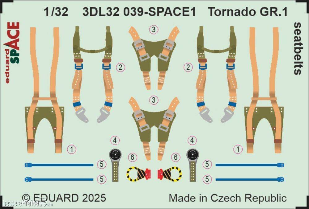 Eduard Accessories 3DL32039