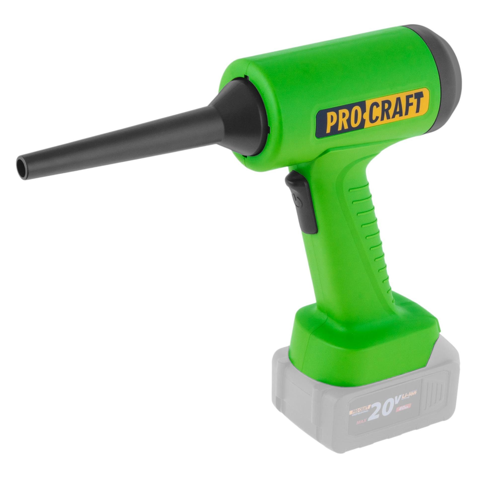 Procraft PSE22bb Akku Farbspritzpistole 20 V Brushless Solo - ohne Akku, ohne Ladegerät (PSE22bb)