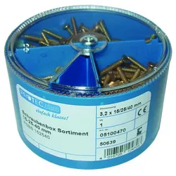 PROTEC Geräteschrauben-Sortimentbox PSBS 152540