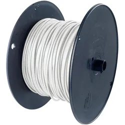 HB, Car HiFi Kabel, ELEKTROLEITUNG FLY 1,5QMM WEISS 100M
