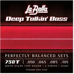 La Bella Bass 750T White Nylon 050/105 (Bass, E-Bass, Gitarre), Saiten