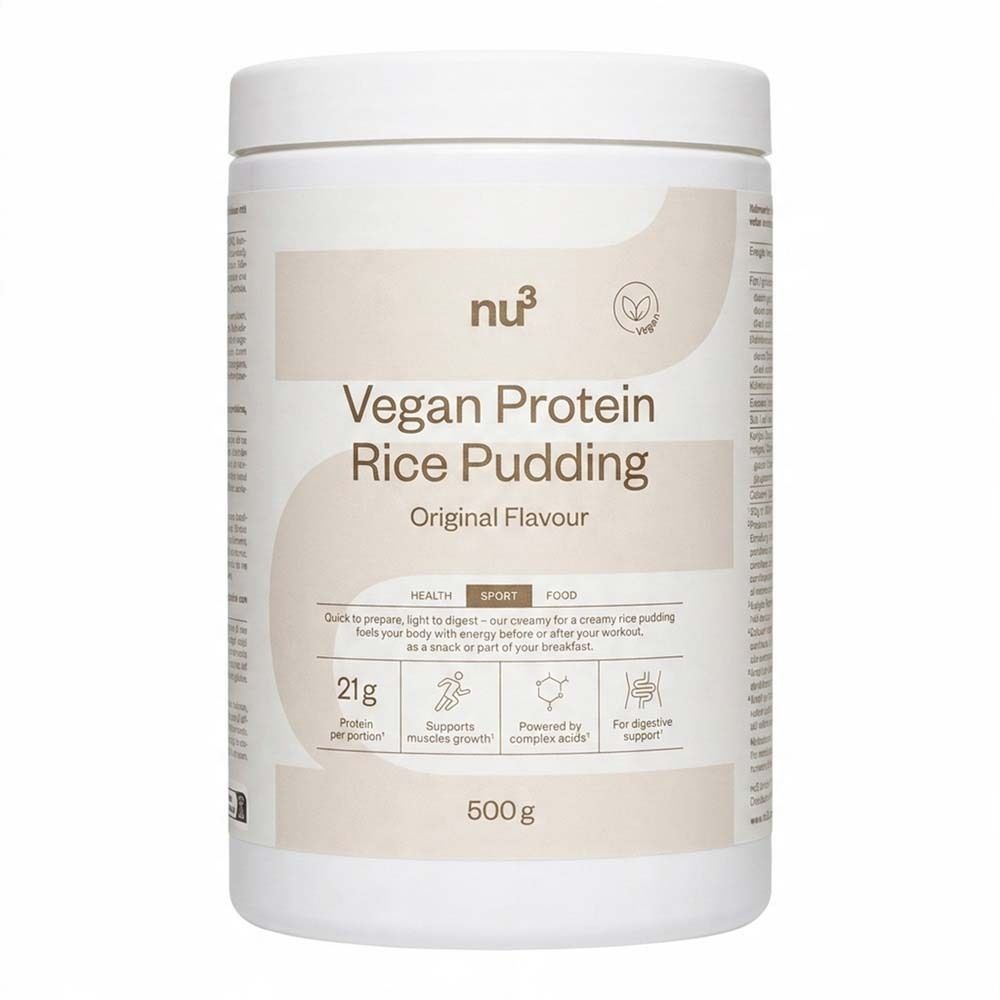 nu3 Vegan Protein Rice Pudding 500 g Pulver