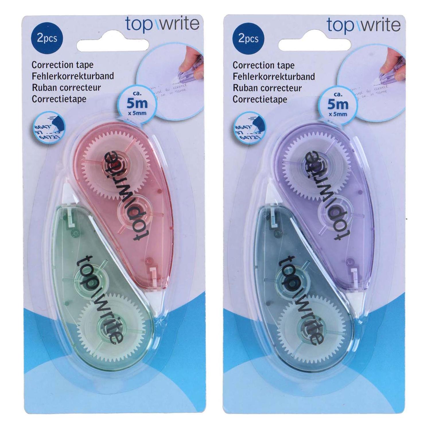 Topwrite Korrekturband 5mtr 2pcs 2as (41453823)