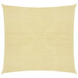 Helloshop26 - Sonnensegel Sonnenschirm 160 g/m2 3 x 3 m HDPE beige 02_0008967