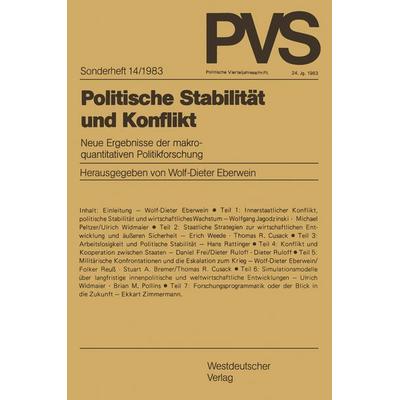 Politische Stabilität und Konflikt, Taschenbuch von , VS Verlag für Sozialwissenschaften, 978-3-531-11652-5