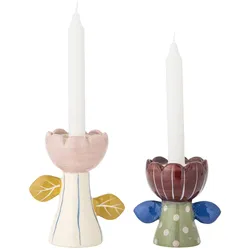 Bloomingville, Kerzenständer, - Florita Votive & Candle Holder - Bunt