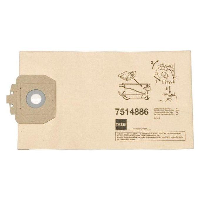 Diversey Doppelfilter-Papiersack zu TASKI vento 8 / baby bora (10x) (47544237)
