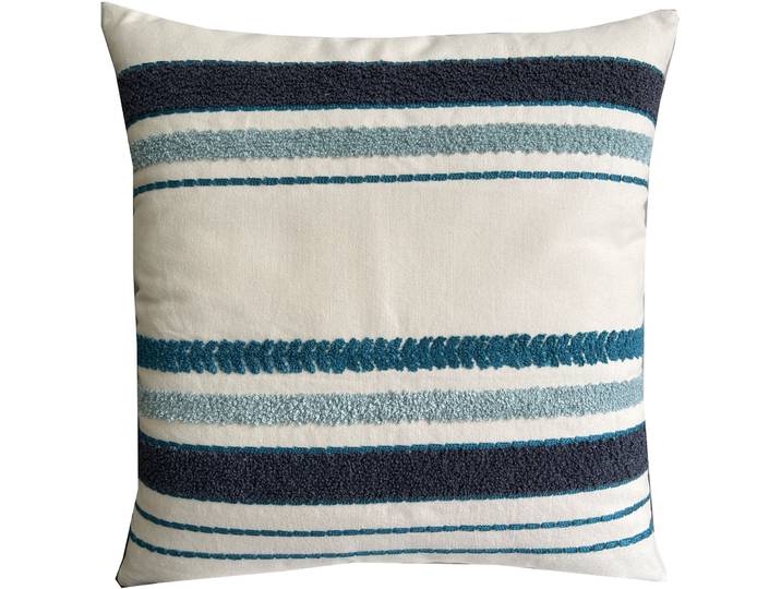 Zierkissen Leon blau Baumwolle, Polyester B 45 T 45 cm - Zierkissen