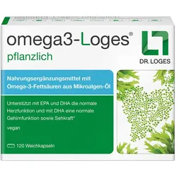 OMEGA3-LOGES pflanzlich Kapseln 120 St