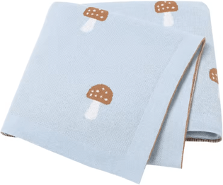Inspire Curations Soft Cotton Knitted Baby Blanket For Newborns 82w686
