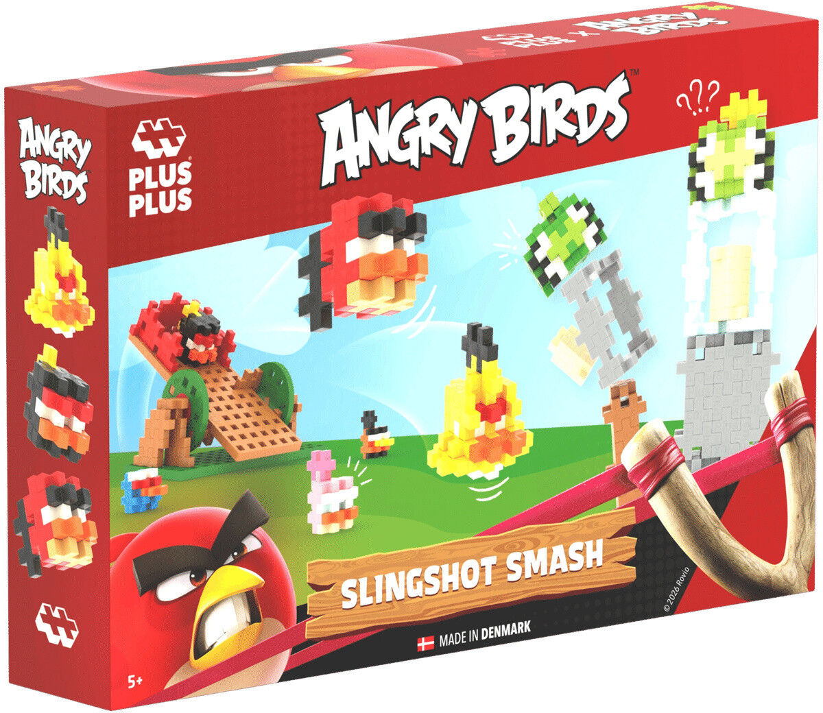 Kit Jeu Catapulte Angry Bird 300 pcs - Plus Plus
