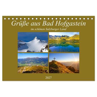 Grüße aus Bad Hofgastein (Tischkalender 2027 DIN A5 quer), CALVENDO Monatskalender