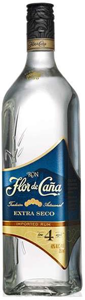 Ron Flor de Caña 4 años Extra Seco 70 cl - Nicaragua