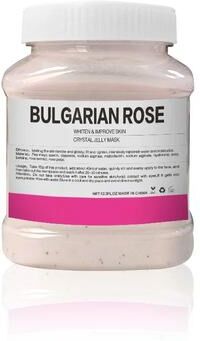 Inspire Select GlowAura 24K Gold Jelly Mask Powder Rose Petal Hydrating Crystal Soft Mask bulgarian Rose