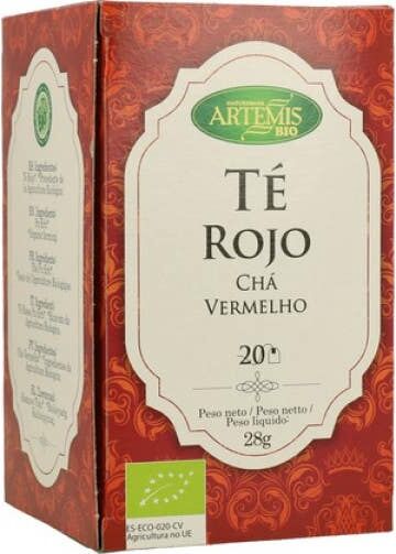 ARGITAL Artemis Bio Té Rojo 20 uds