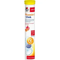 Doppelherz Vitamin C+zink Brausetabletten 15 ST