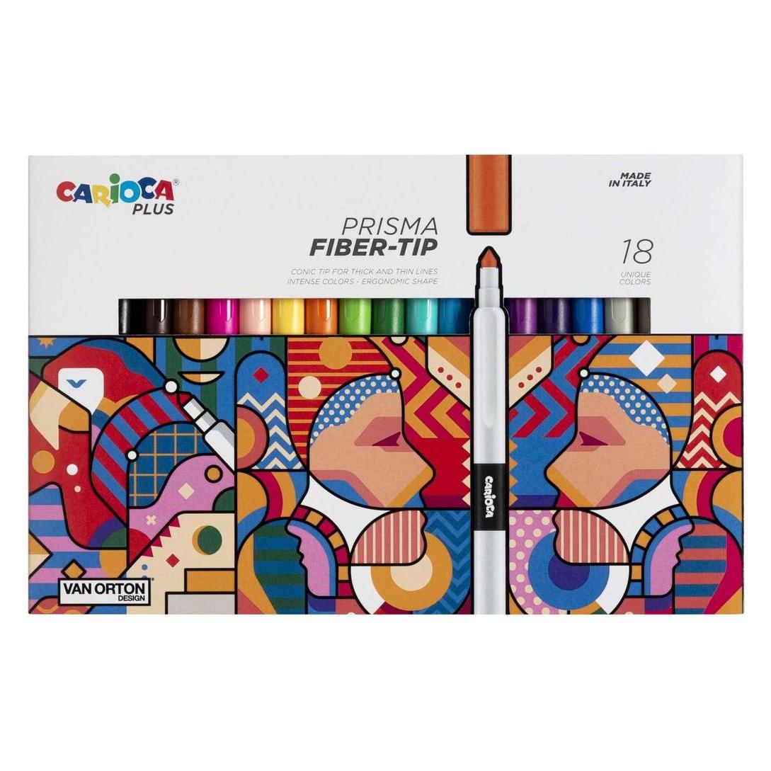 Carioca Plus - Prisma marker, 18 pcs (809302) (18x) (809302)
