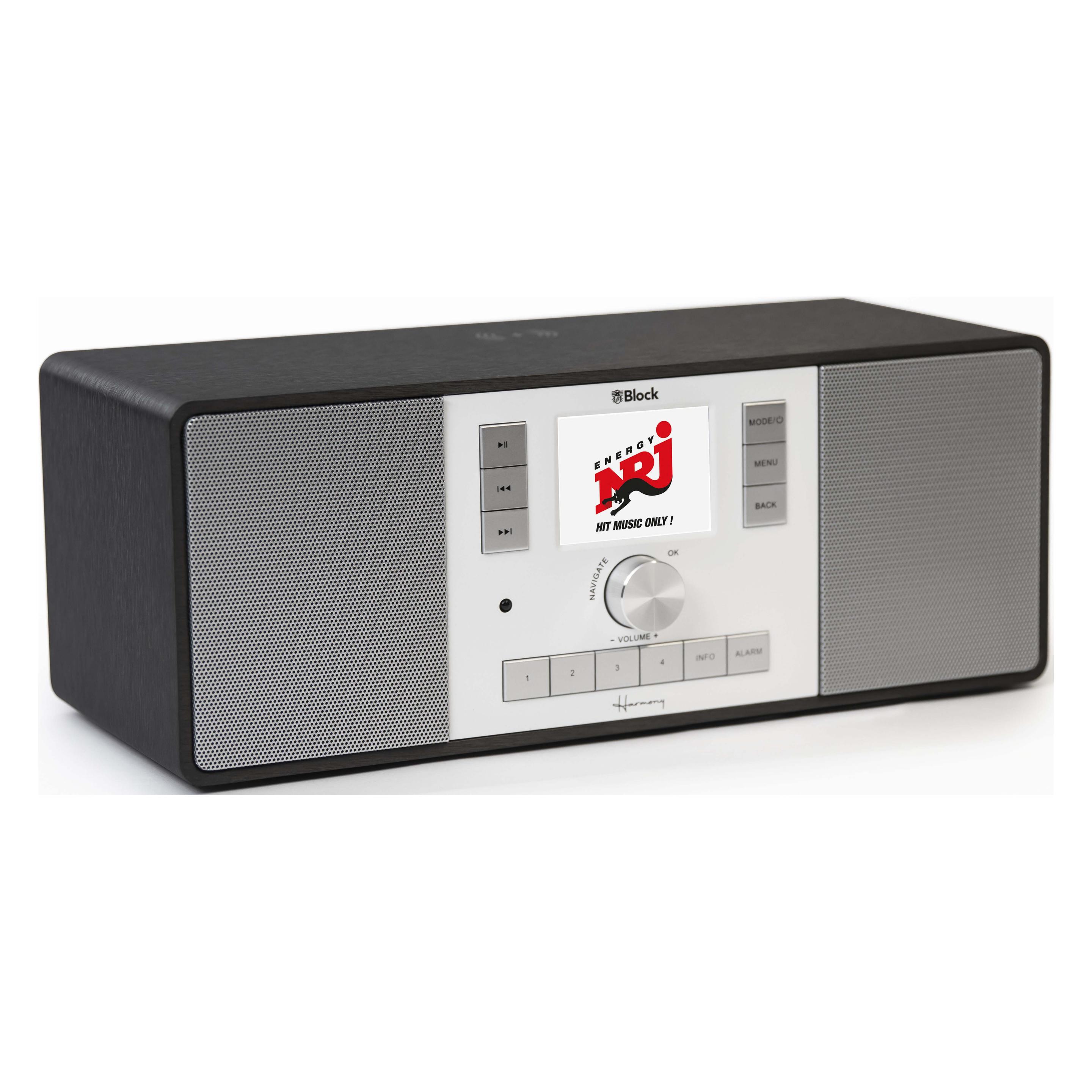 Block Internetradio Harmonyanthracite (DAB+, FM, Bluetooth, WLAN) (AB10220-04)