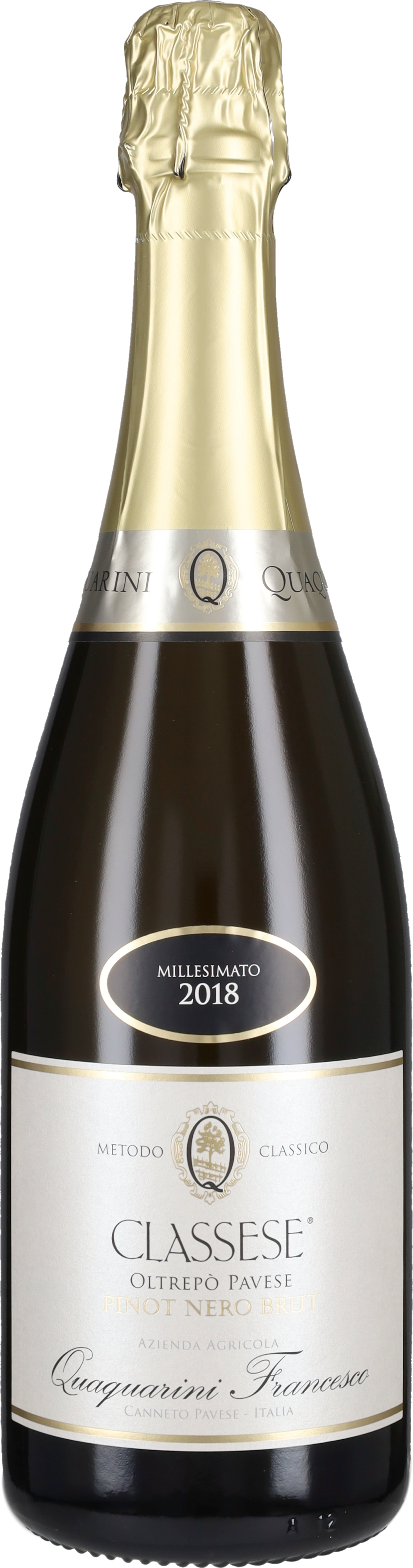 Quaquarini Francesco Spumante Metodo Classico Brut 'Classese' Francesco Quaquarini 2018