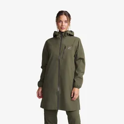 Vector 2L Parka Damen Forest Night, Größe:S - Damen > Jacken > Regen- & Hardshelljacken - Grün