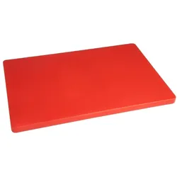 Hygiplas LDPE extra dickes Schneidebrett rot 60x45x2cm