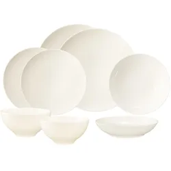 Seltmann, Geschirrset, Savona Fine Diamond Einsteiger-Set (8 Stk.)