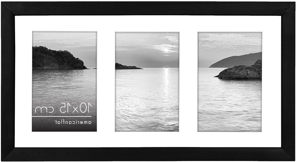 Collage Fotolijst Set Zwart - 20x41 cm