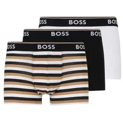 BOSS 3P Power Design Trunk Blau/Grün Baumwolle Medium Herren