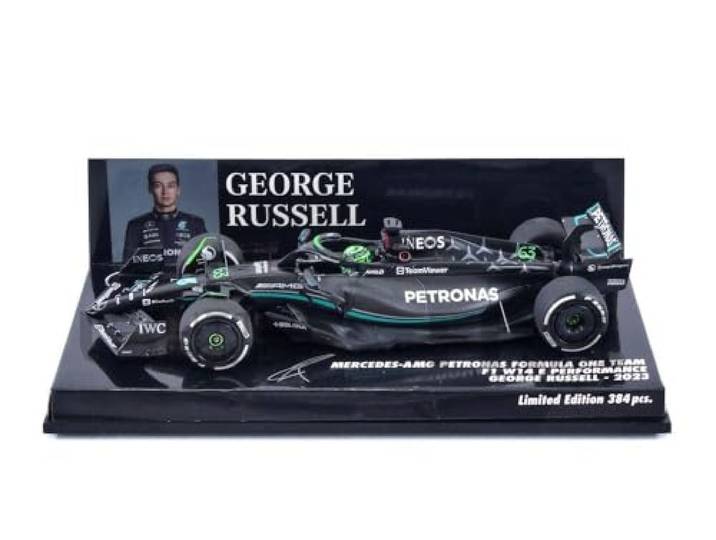 Mercedes-AMG Petronas F1 Team F1 W14 E Performance #63 Bahrain GP 2023-1:43 - Minichamps