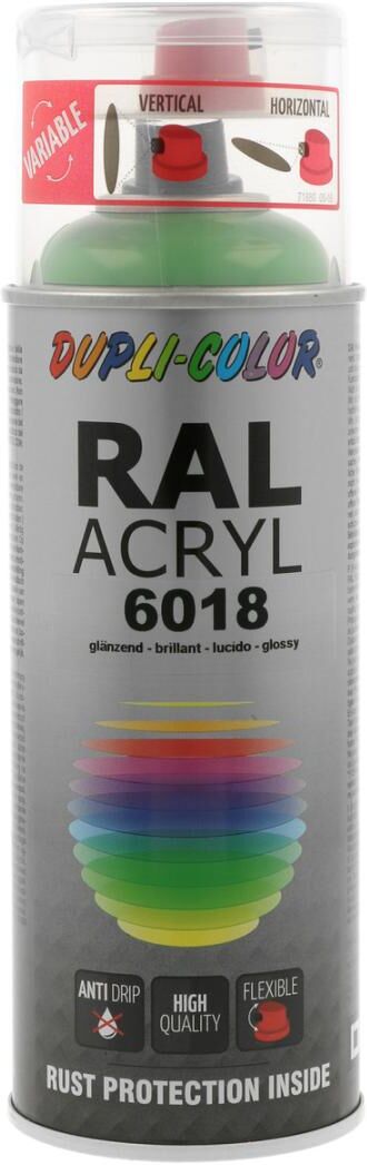 european aerosols DUPLI-COLOR RAL 6018 gelbgrün glanz, 400 ml