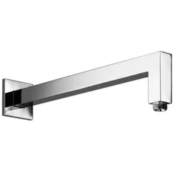 Herzbach Living Spa Brausearm 11.663500.2.01 340 mm, für Regenbrause square, chrom
