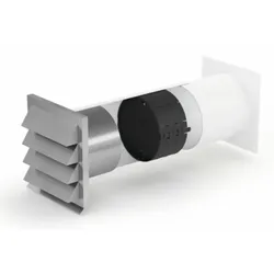Naber E-Jal 150 Mauerkasten inkl. Thermobox weiß Edelstahl, 4043065
