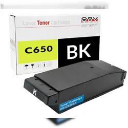 OBV Toner kompatibel für OKI C650 C 650 dn, C650dn, C650 Schwarz