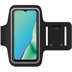 SmartFitness Oppo A9 2020 Handy Sport Armband, Smartphone Sportarmband, Schwarz