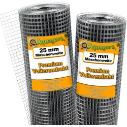 125m x 1m Volierendraht Drahtgitter Schweissgitter Drahtgeflecht Drahtzaun