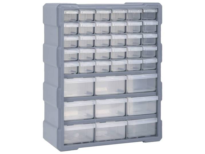 vidaXL Multi-Schubladen-Organizer mit 39 Schubladen 38x16x47 cm