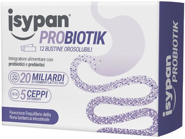 PHARMAIDEA Srl Isypan Probiotik, 12 Bustine