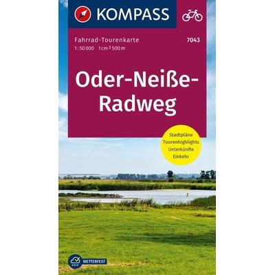 KOMPASS Fahrrad-Tourenkarte Oder-Neiße-Radweg 1:50.000, Sonstige von , KOMPASS Freytag & Berndt, 978-3-99121-761-9