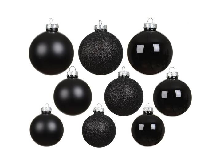 Christbaumkugel-Set, 7x7 cm, Dekoration, Weihnachtsdekoration, Christbaumschmuck, Weihnachtskugeln