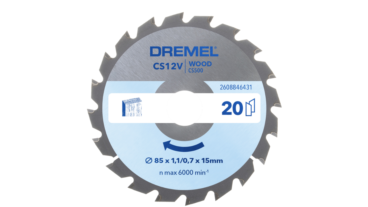 Bosch DREMEL Blueprint Holz Kreissägeblatt 85 mm 2 608 846 431